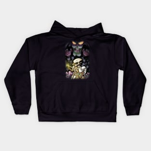 Gizmo and Bunny Alien Bunnies Kids Hoodie